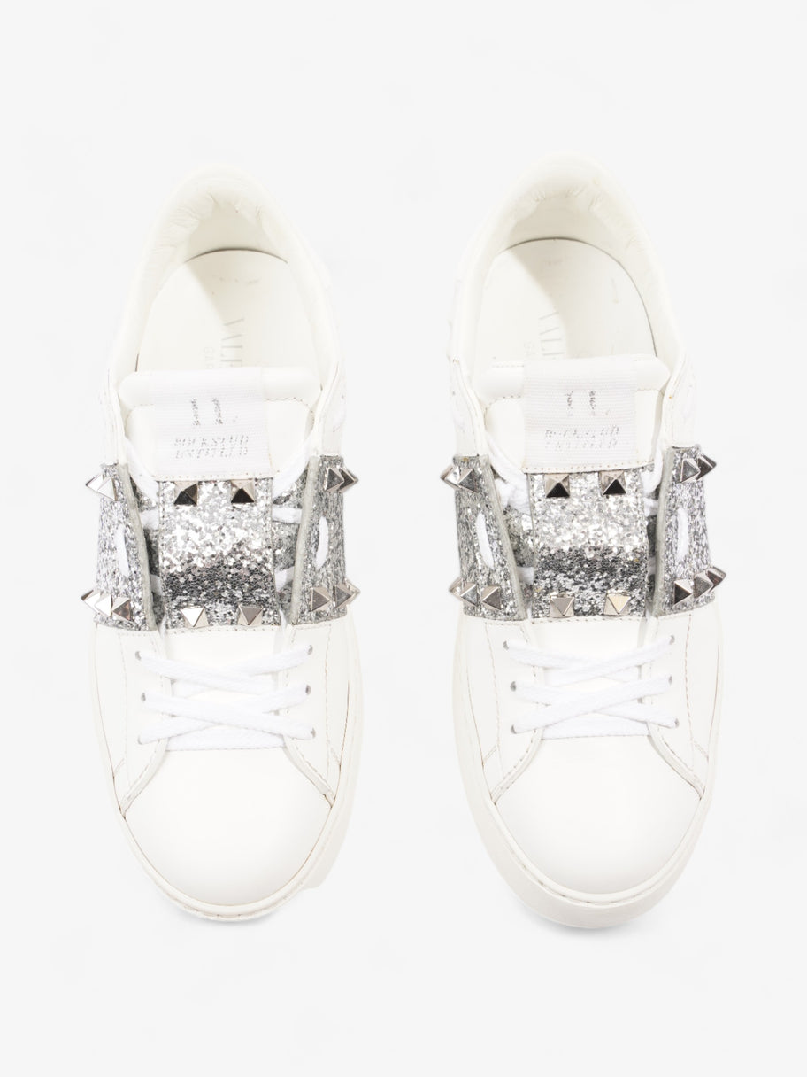 Valentino Untitled 11 White / Silver Leather EU 36 UK 3 Image 8