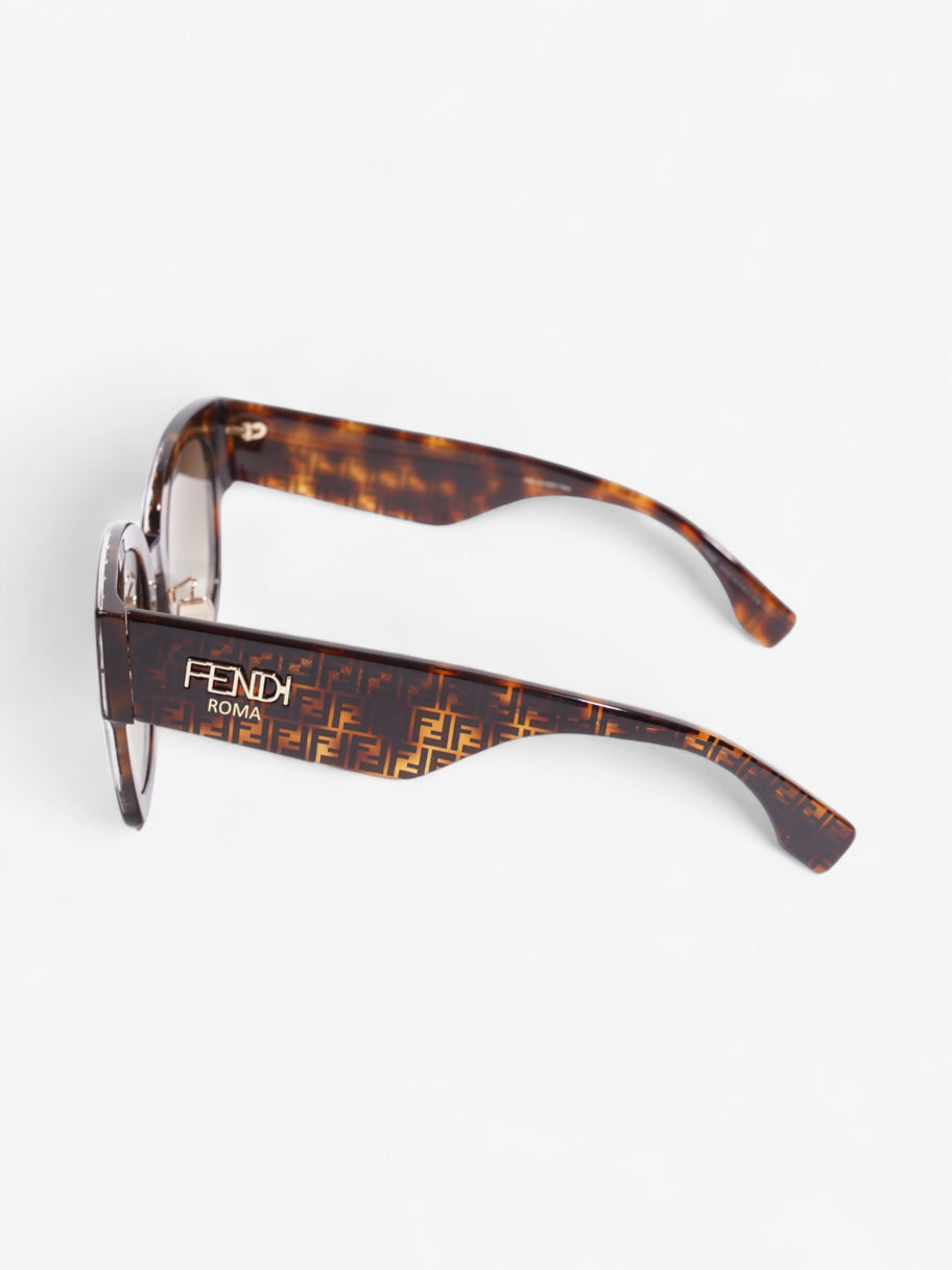 Fendi Roma Square Sunglasses Tortoise  Acetate 150mm Image 2