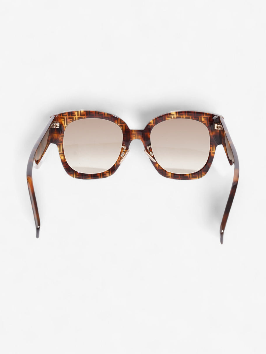 Fendi Roma Square Sunglasses Tortoise  Acetate 150mm Image 3