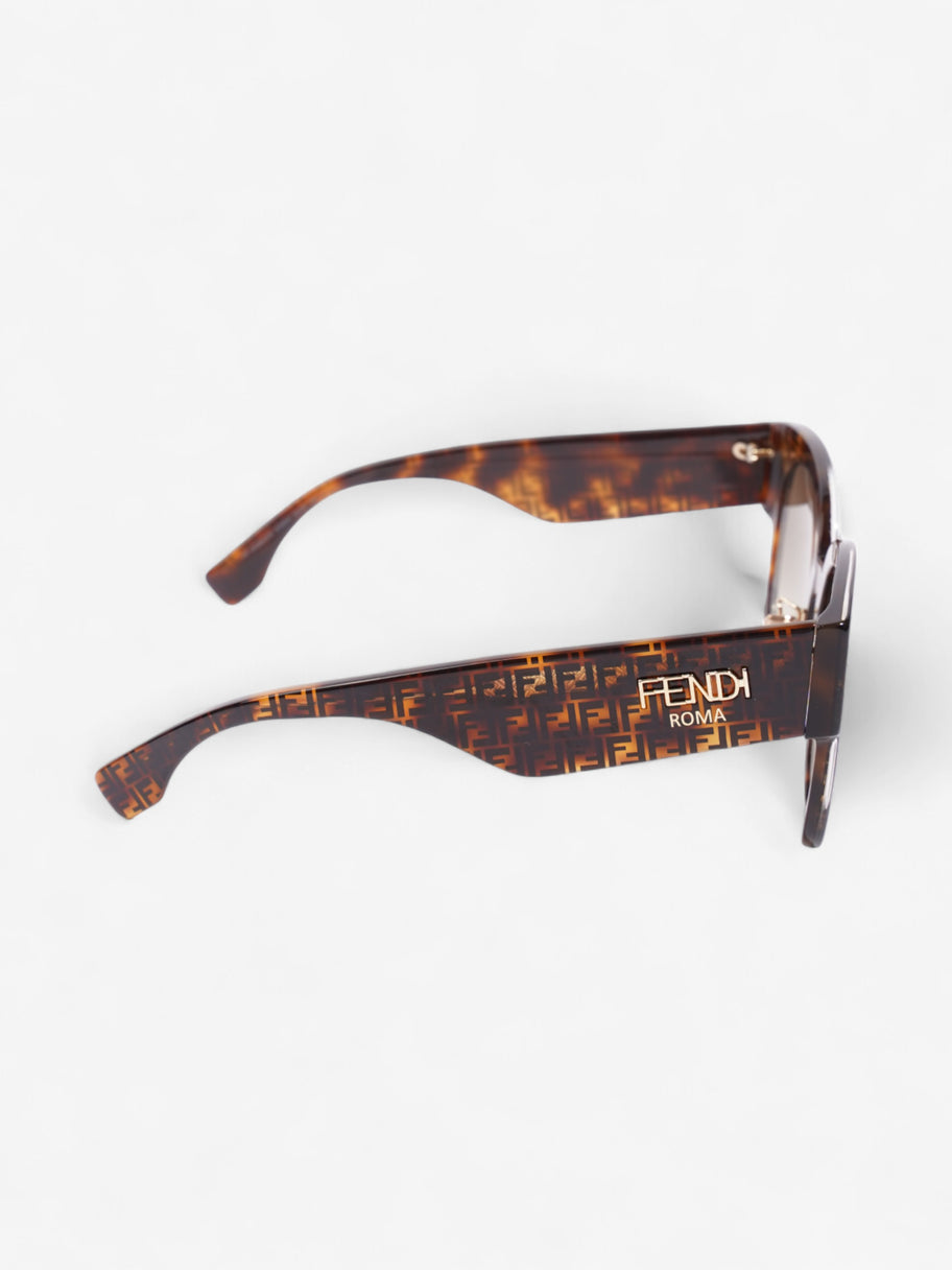 Fendi Roma Square Sunglasses Tortoise  Acetate 150mm Image 4