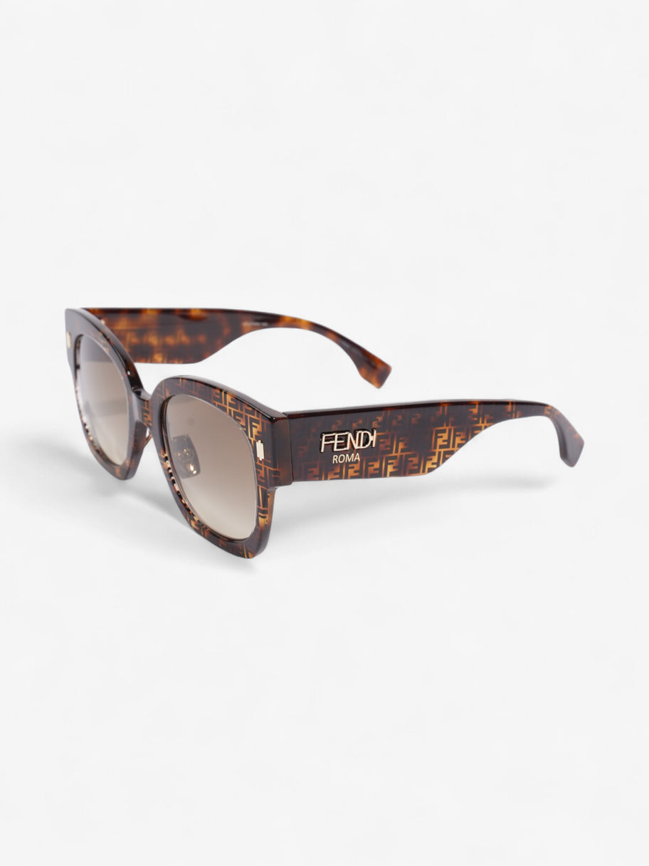 Fendi Roma Square Sunglasses Tortoise  Acetate 150mm Image 5