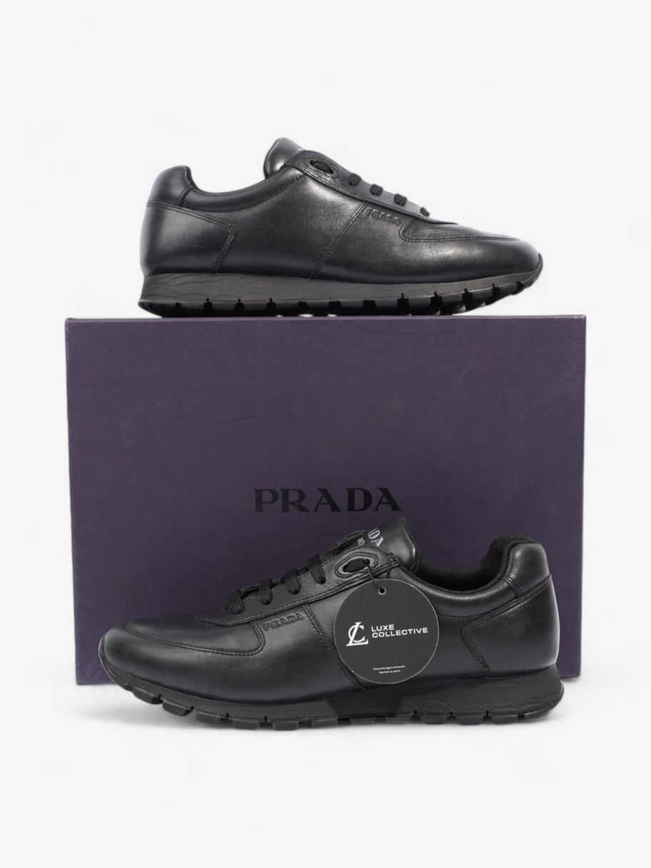 Prada Runners Black Leather EU 41 UK 7 Image 10