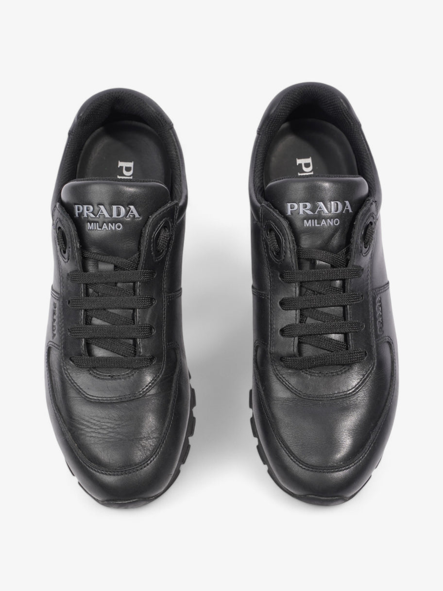 Prada Runners Black Leather EU 41 UK 7 Image 8