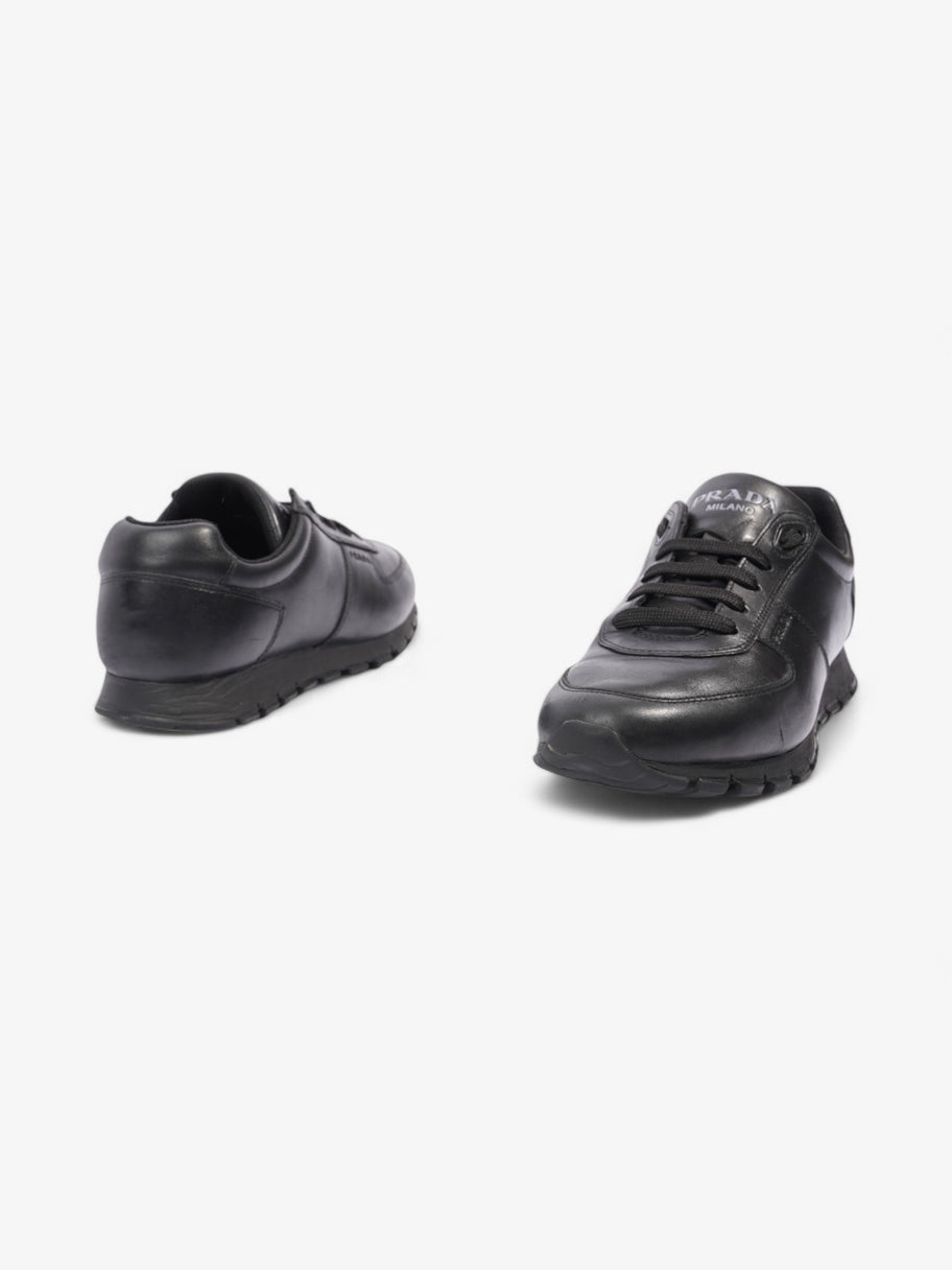 Prada Runners Black Leather EU 41 UK 7 Image 9