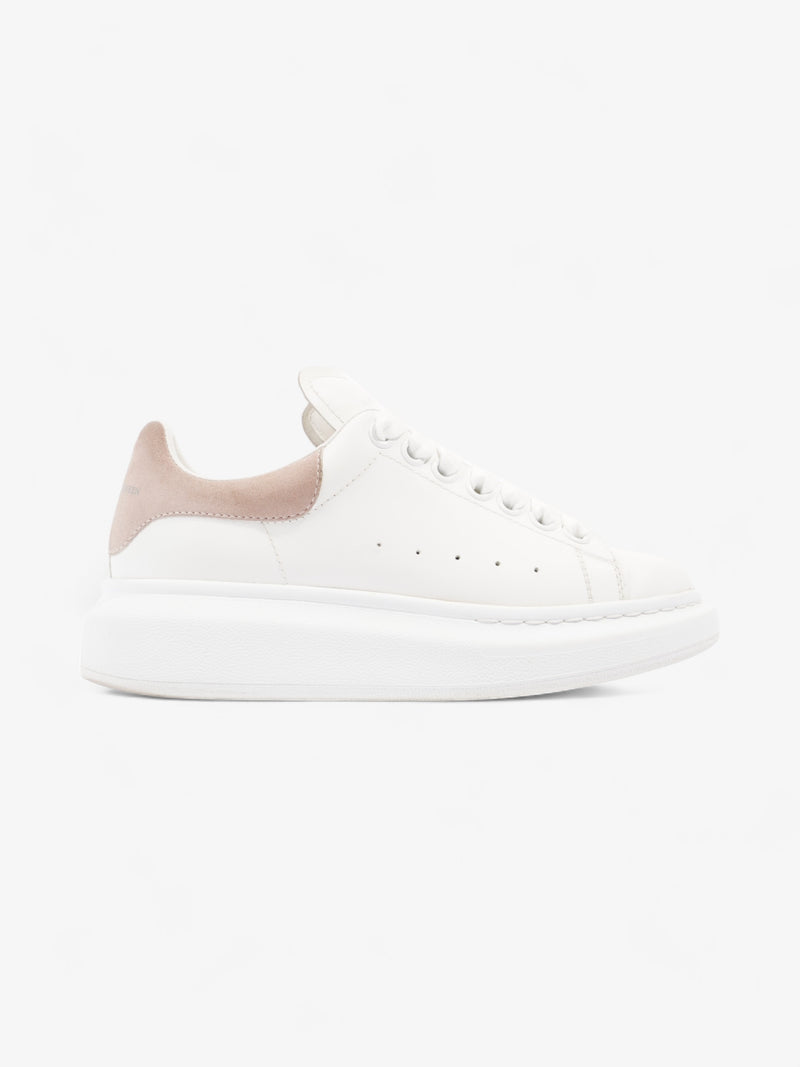  Alexander McQueen Oversized Sneakers White / Light Pink Leather EU 35 UK 2