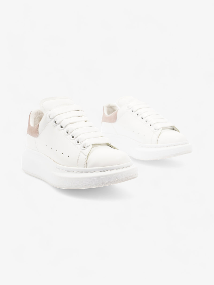 Alexander McQueen Oversized Sneakers White / Light Pink Leather EU 35 UK 2 Image 2