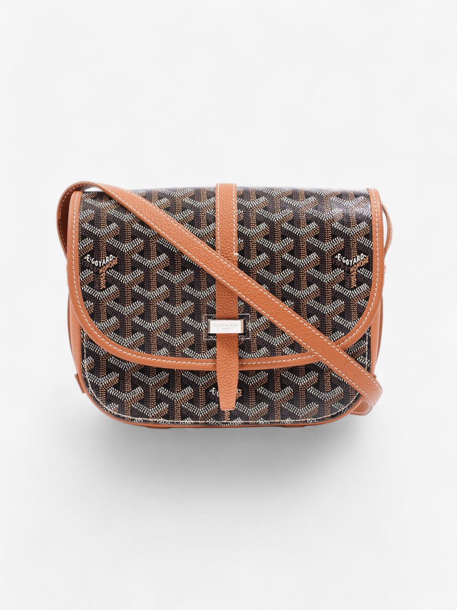 Goyard Belvedere Black / Tan Canvas PM Image 11