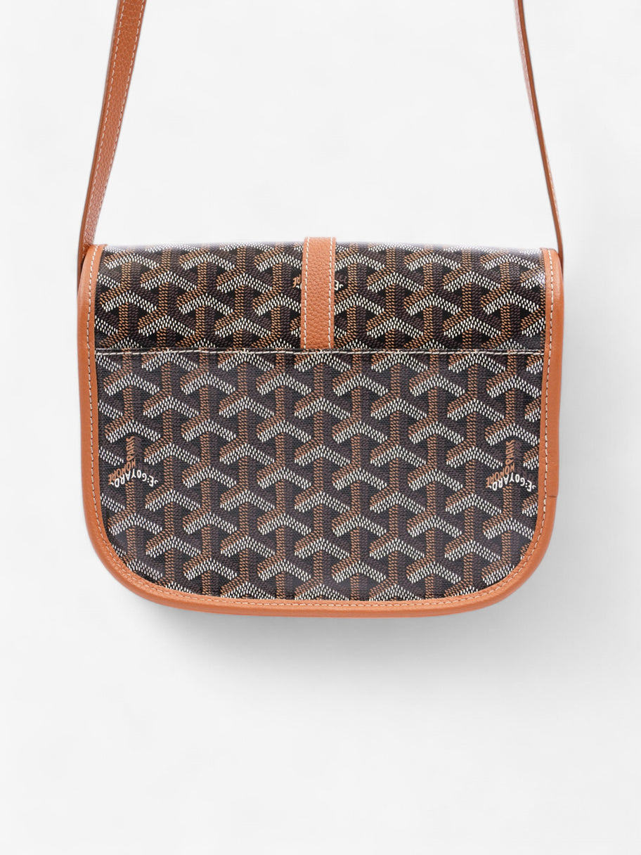 Goyard Belvedere Black / Tan Canvas PM Image 14