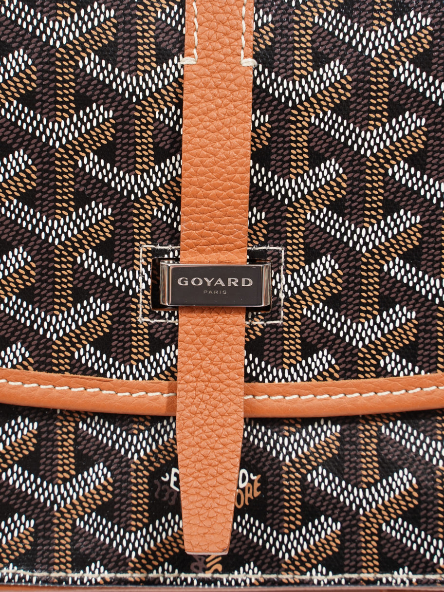 Goyard Belvedere Black / Tan Canvas PM Image 7