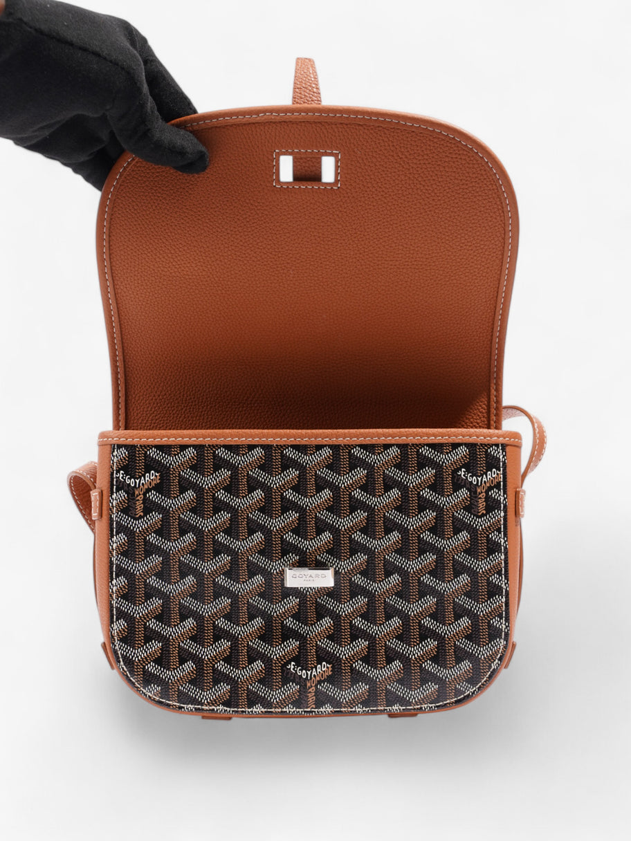 Goyard Belvedere Black / Tan Canvas PM Image 18