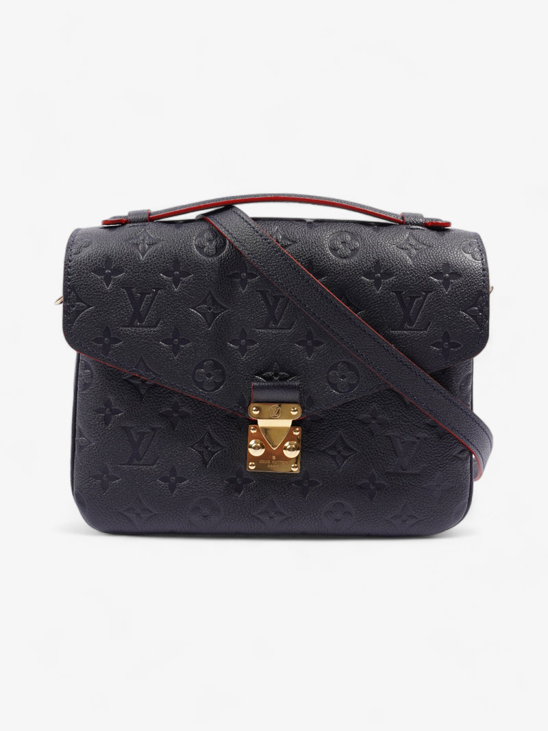  Pochette Metis MM Navy Empreinte Leather