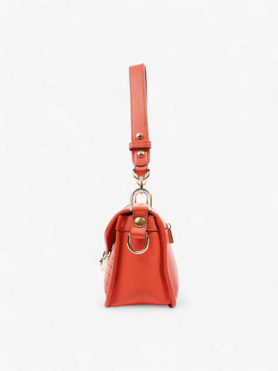 Longchamp Mademoiselle Orange Leather Small Image 3