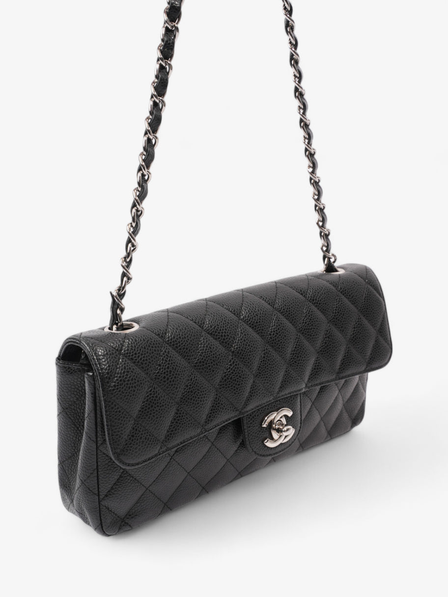 Chanel East West Black Caviar Leather Image 7