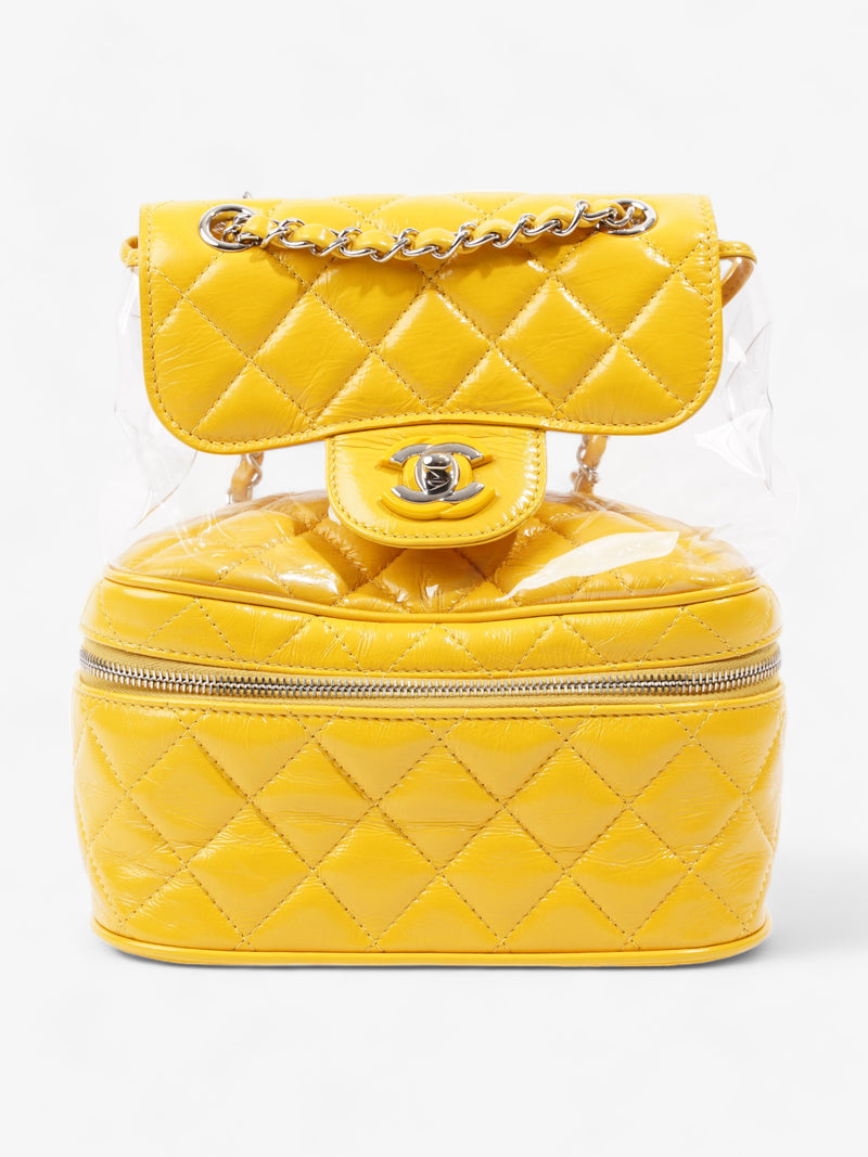  Chanel Aquarium Backpack Yellow PVC