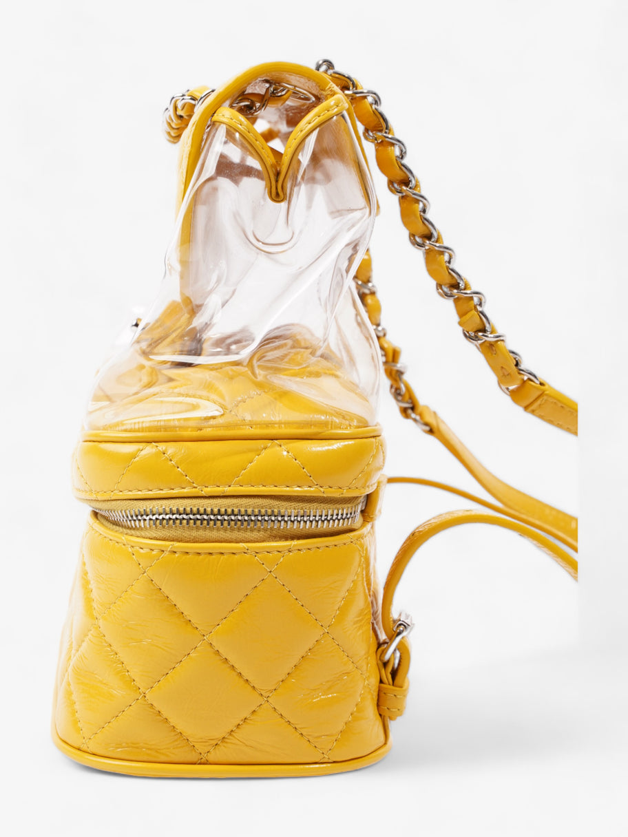 Chanel Aquarium Backpack Yellow PVC Image 3