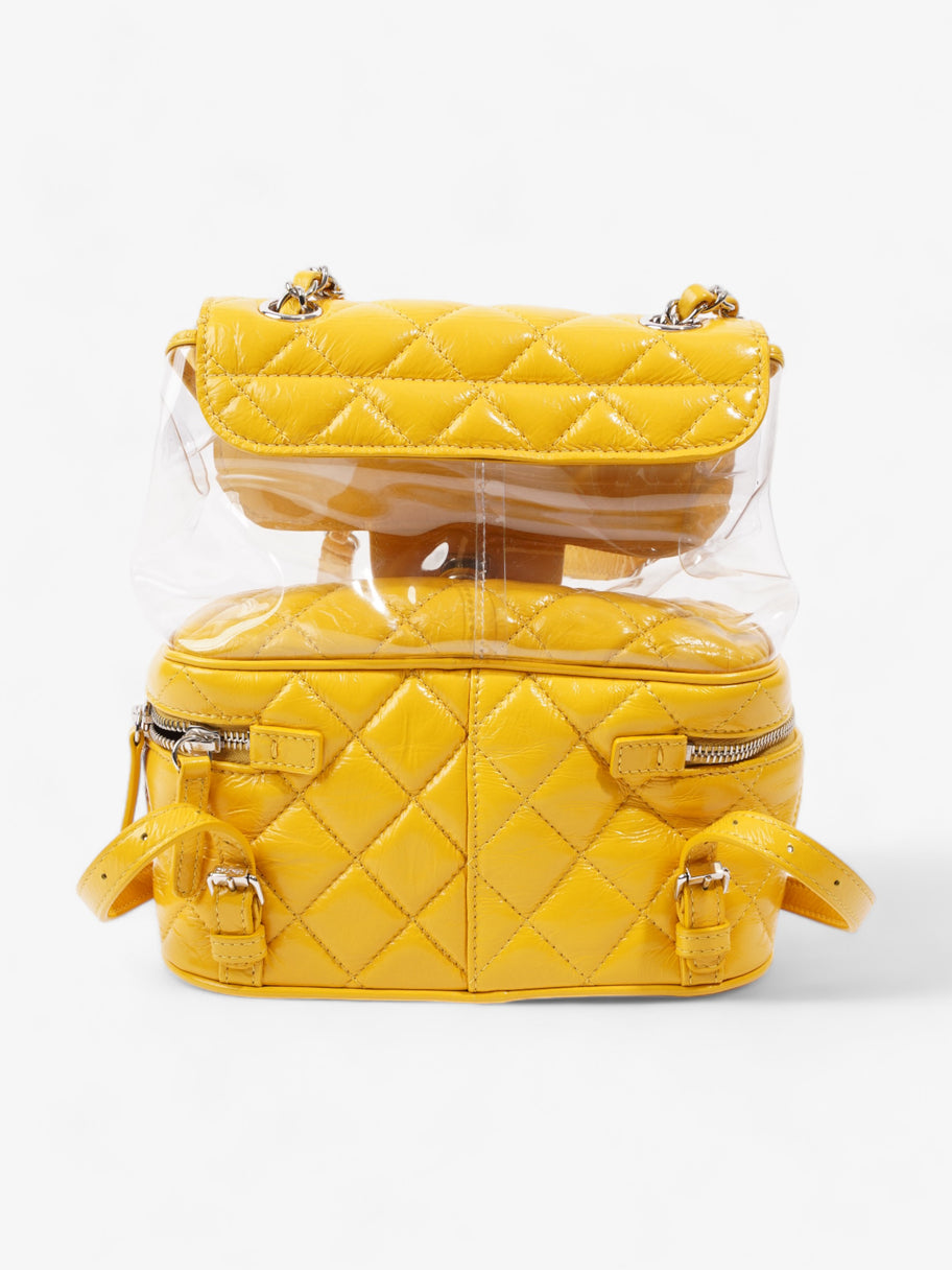 Chanel Aquarium Backpack Yellow PVC Image 4