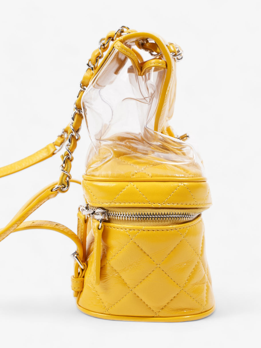 Chanel Aquarium Backpack Yellow PVC Image 5