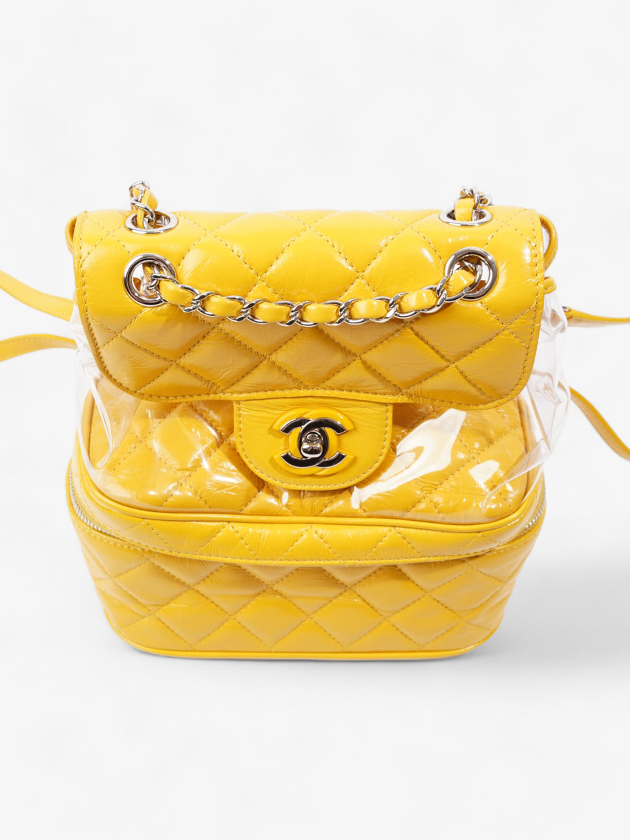 Chanel Aquarium Backpack Yellow PVC Image 6