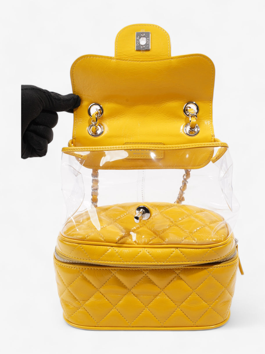 Chanel Aquarium Backpack Yellow PVC Image 8