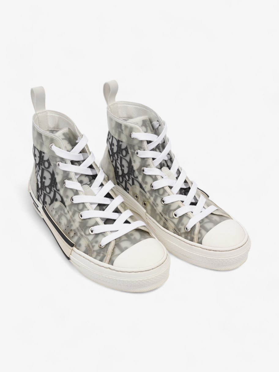 Christian Dior B23 High Top Sneaker White / Black PVC EU 40.5 UK 7.5 Image 8