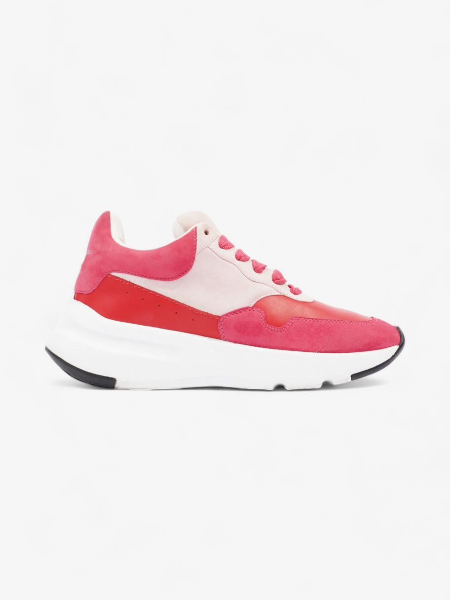 Alexander McQueen Runner Mcqueen Sneakers Red / Pink  Suede EU 38.5 UK 5.5 Image 1