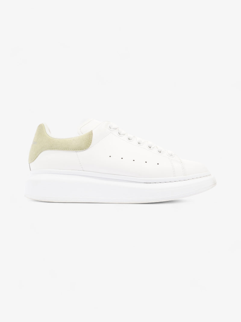  Alexander McQueen Oversized Sneakers White / Sage Leather EU 40 UK 7