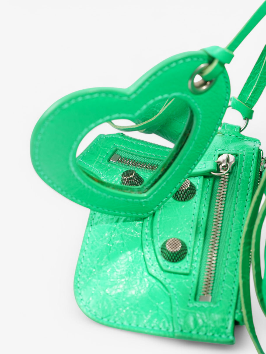 Balenciaga Le Cagole Green Lambskin Leather XS Image 9