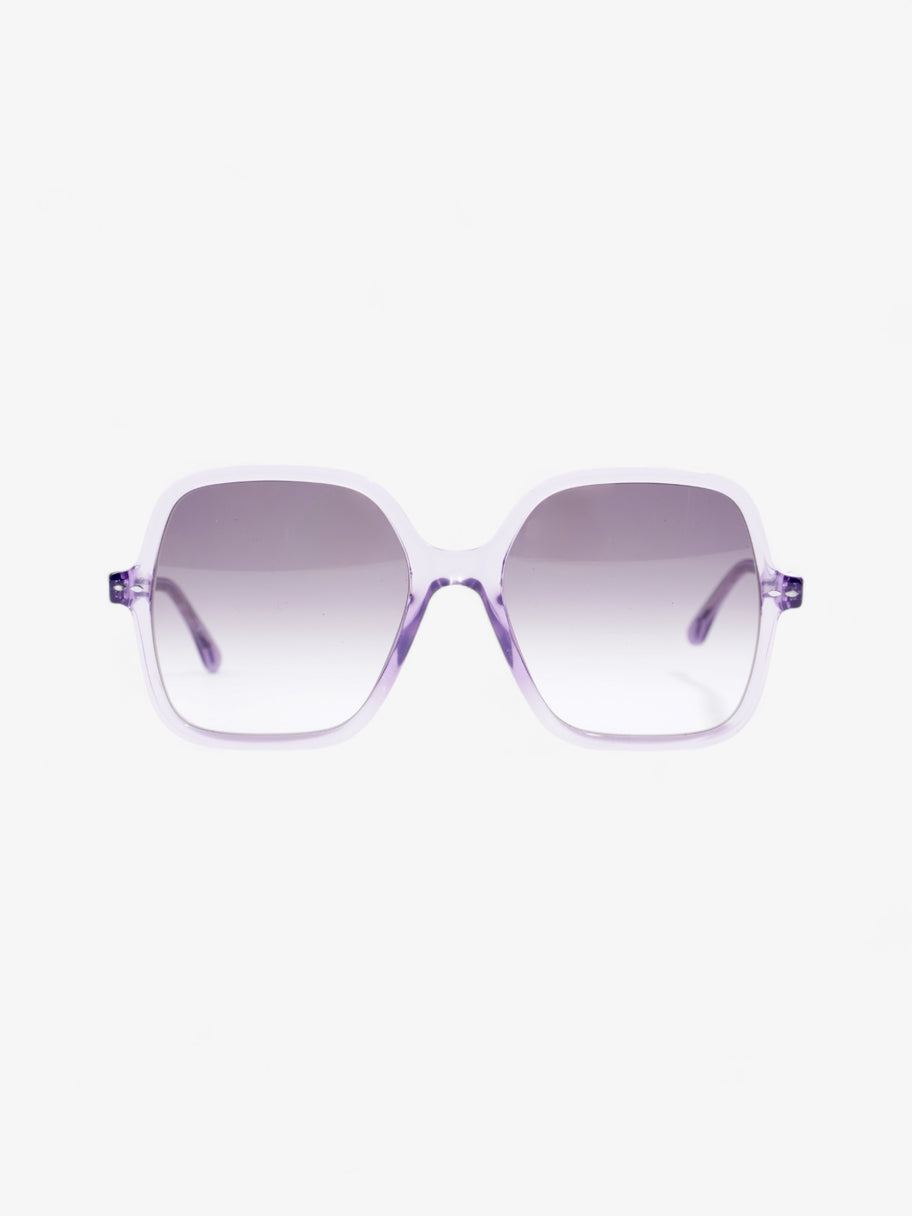 Isabel Marant Etoile Square Framed Sunglasses Purple Acetate 140mm Image 1