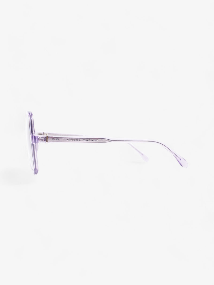 Isabel Marant Etoile Square Framed Sunglasses Purple Acetate 140mm Image 2