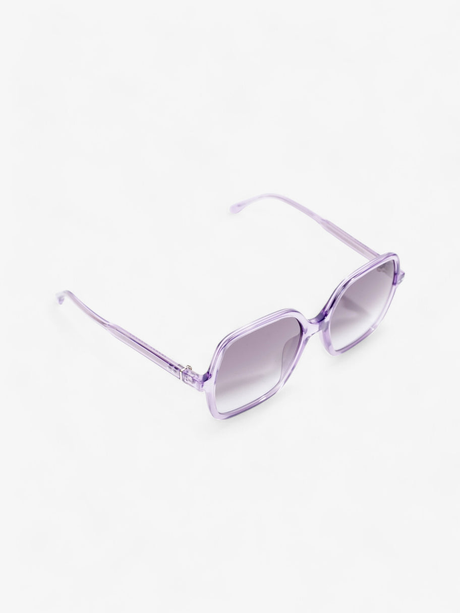 Isabel Marant Etoile Square Framed Sunglasses Purple Acetate 140mm Image 5