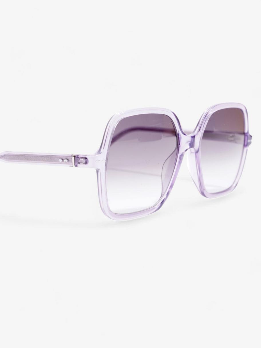 Isabel Marant Etoile Square Framed Sunglasses Purple Acetate 140mm Image 6