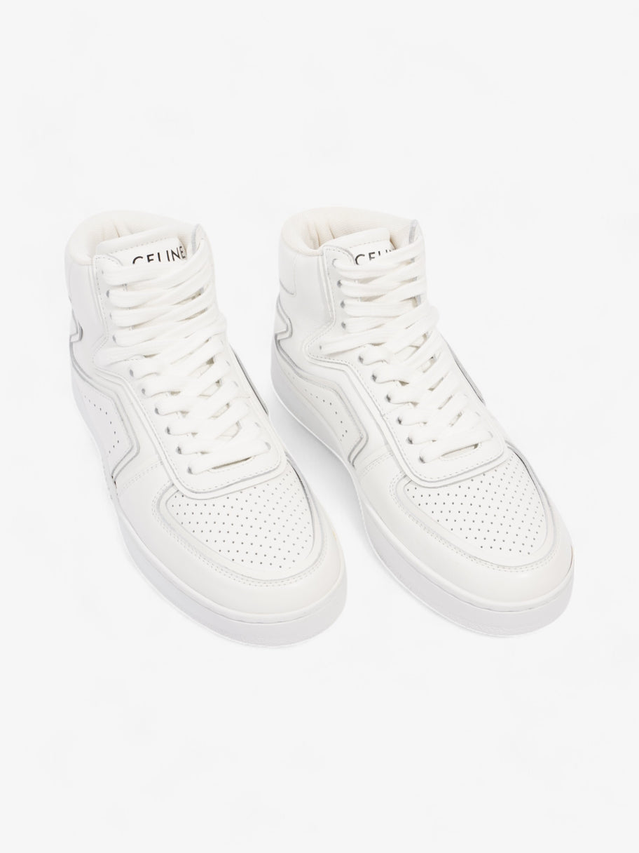 Celine CT 01 High-Tops White  / Black Leather EU 37 UK 4 Image 8