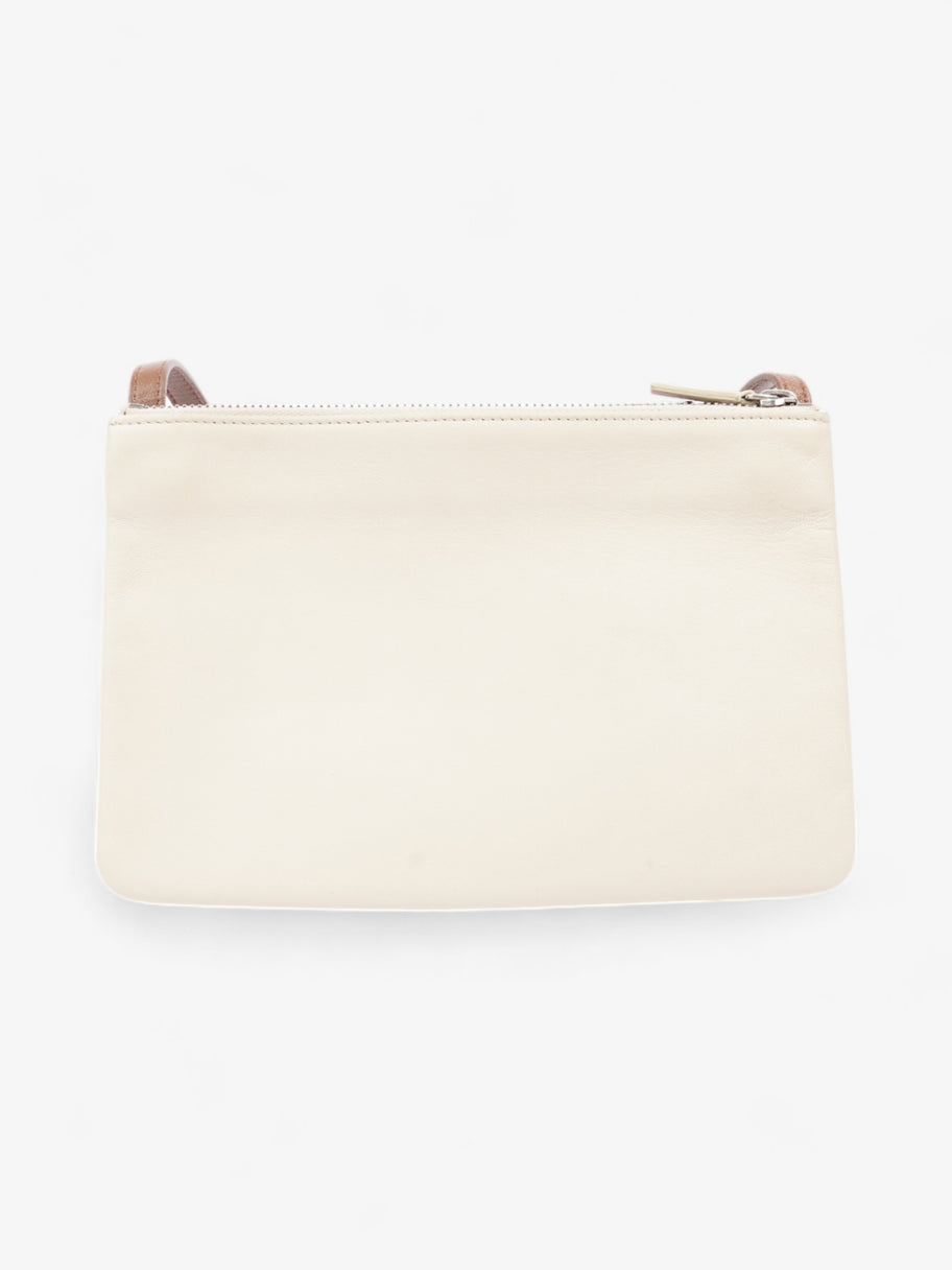 Celine Trio Lilac / Brown / Cream Leather Small Image 4