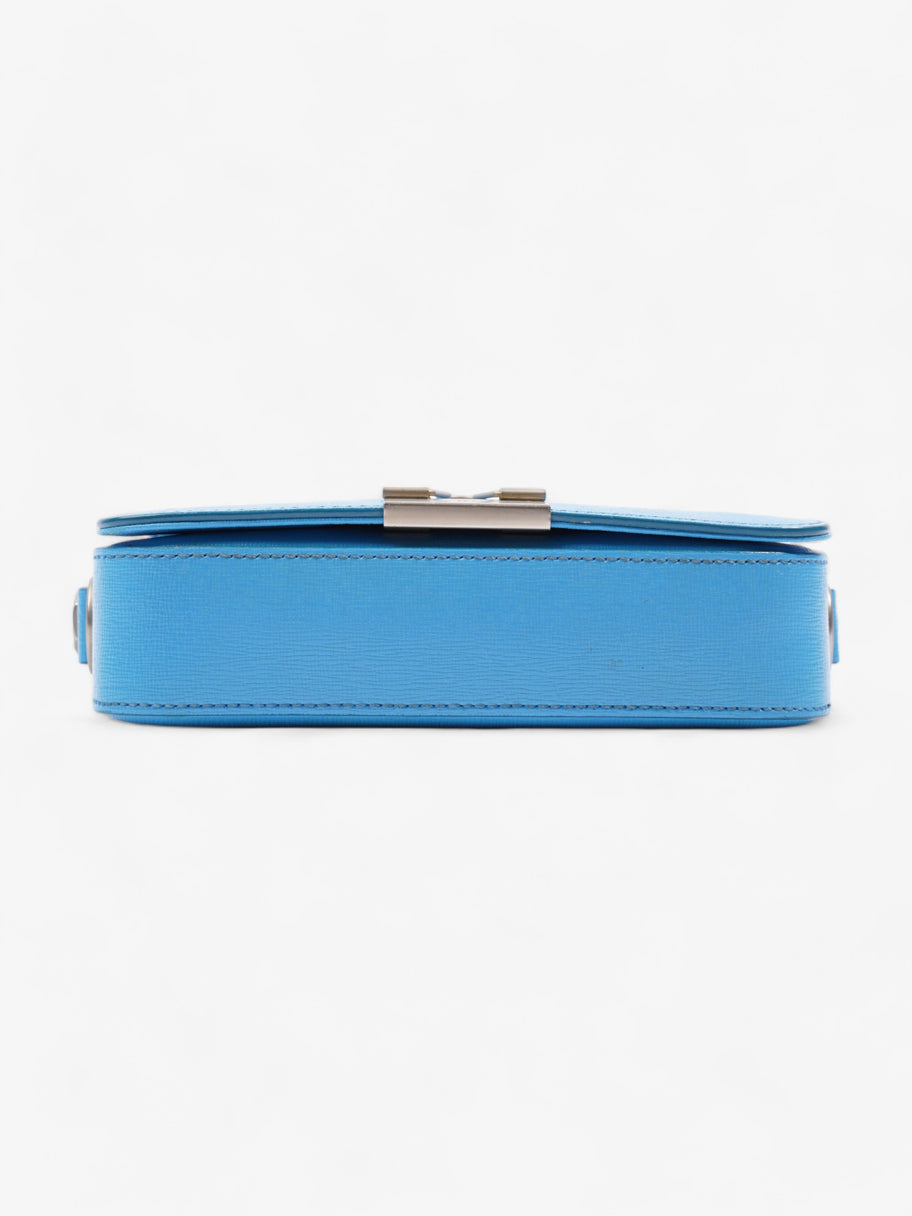 Binder Clip Mini Blue Leather Mini Image 7