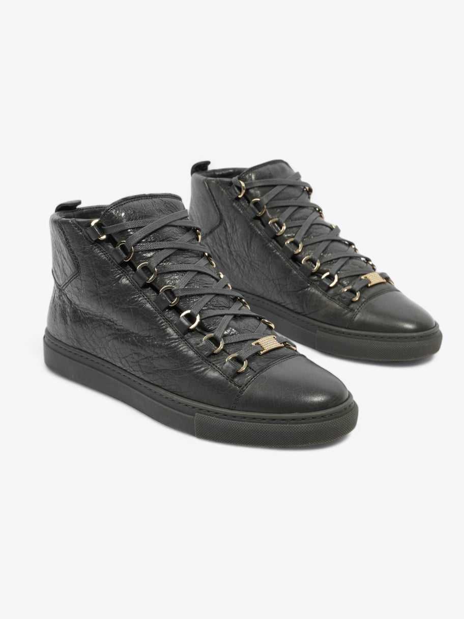 Arena High-top Grey Leather EU 39 UK 6 Image 2