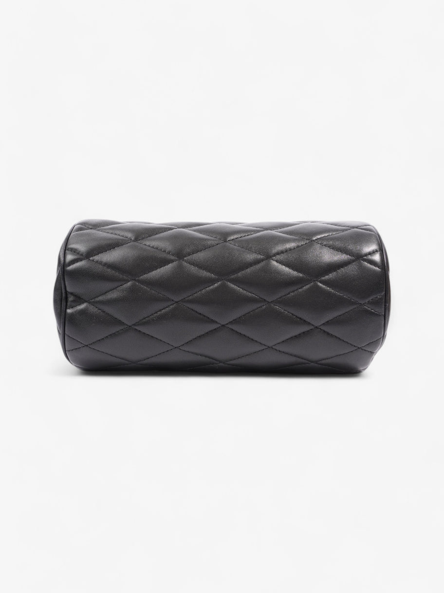 Saint Laurent Sade Tube Bag Black Lambskin Leather Small Image 6