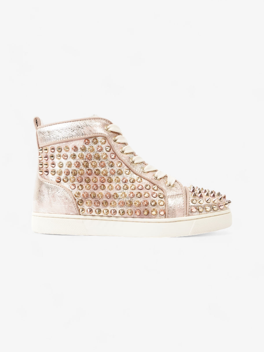 Christian Louboutin Louis Orlato High Top Bronze Multi Nappa Leather EU 35.5 UK 2.5 Image 1