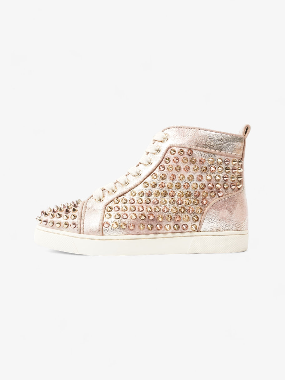 Christian Louboutin Louis Orlato High Top Bronze Multi Nappa Leather EU 35.5 UK 2.5 Image 5