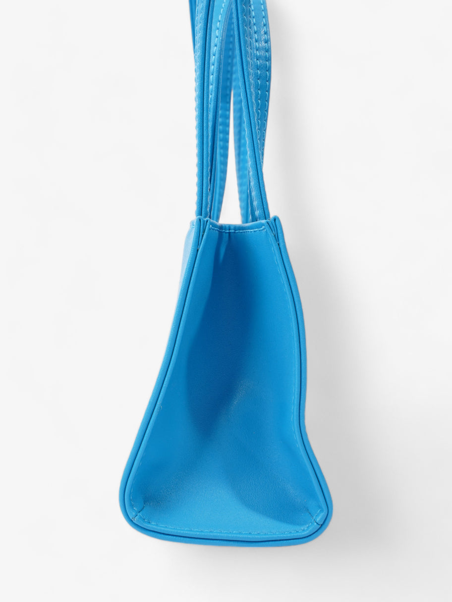 Telfar Small Shopping Bag Cyan Polyurethane Image 3