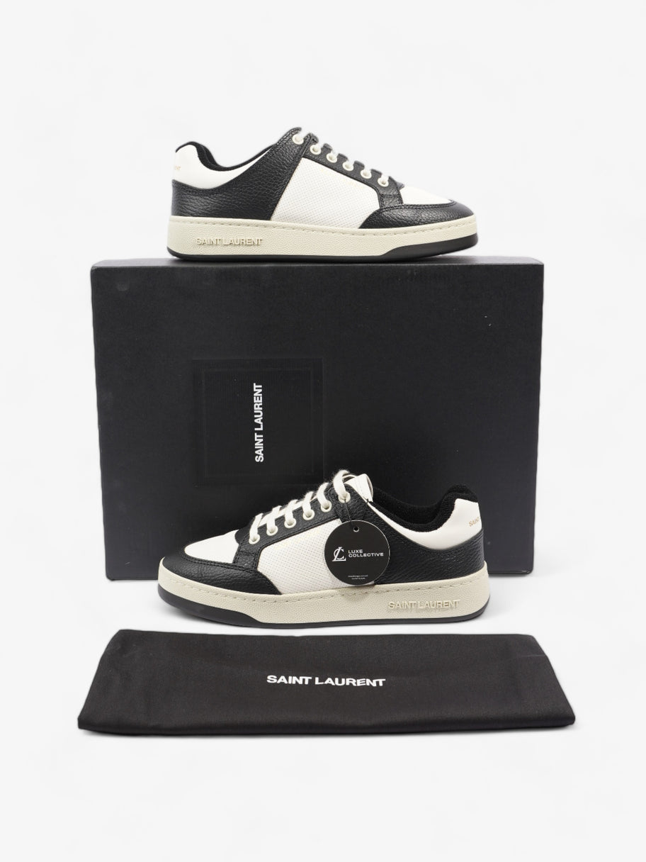 Saint Laurent SL61 Low Sneakers Black / White Leather EU 38 UK 5 Image 10