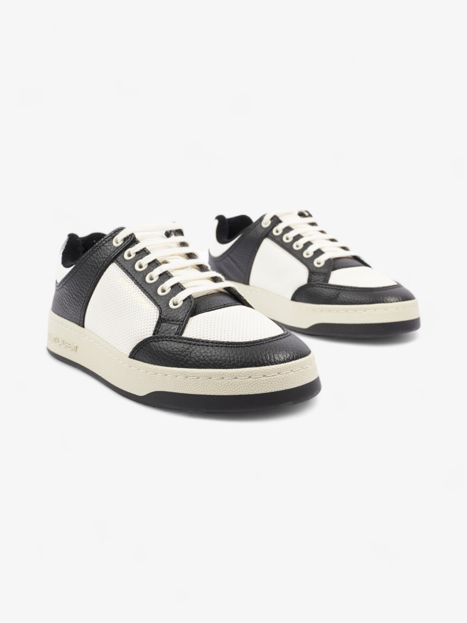 Saint Laurent SL61 Low Sneakers Black / White Leather EU 38 UK 5 Image 2