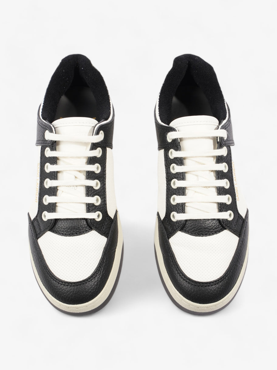 Saint Laurent SL61 Low Sneakers Black / White Leather EU 38 UK 5 Image 8