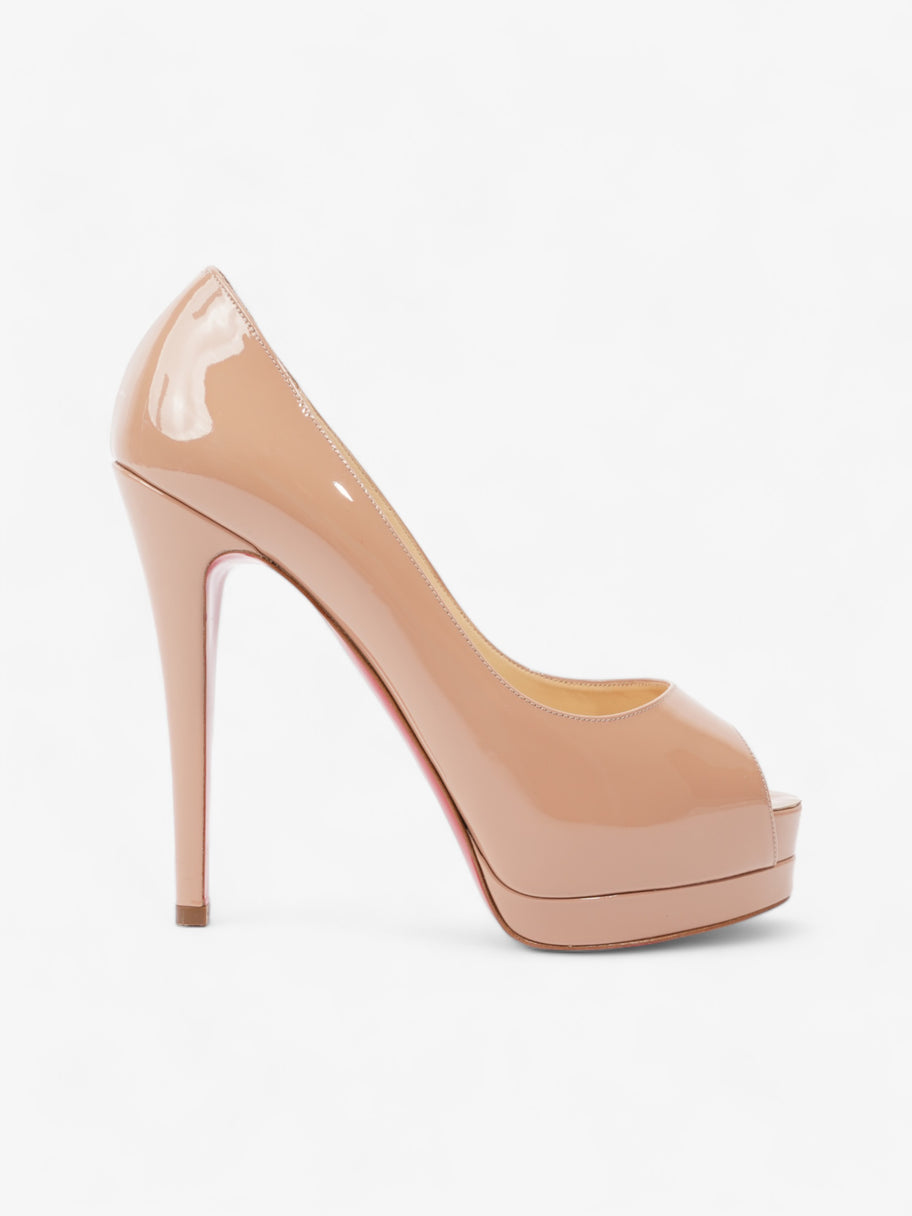 Christian Louboutin Altadama 140mm Nude Patent Leather EU 39 UK 6 Image 1