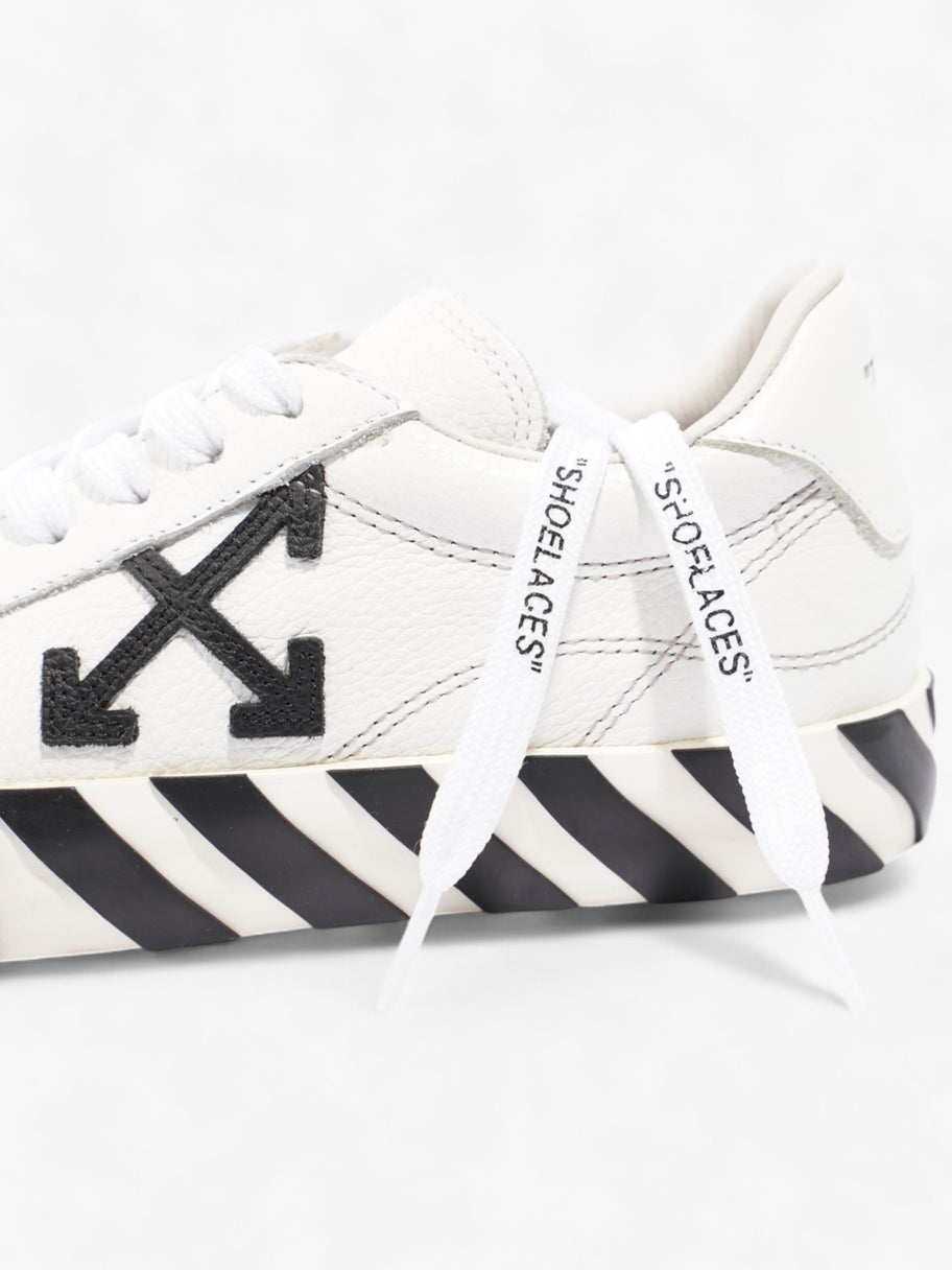 Off White Vulcanised Low-top White  / Black / Red Leather EU 39 UK 6 Image 9