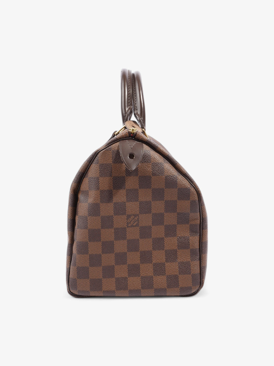 Speedy 30 Damier Ebene Coated Canvas Image 3