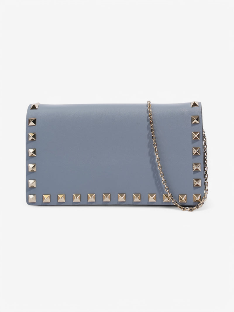  Valentino Chain Bag Baby Blue Leather