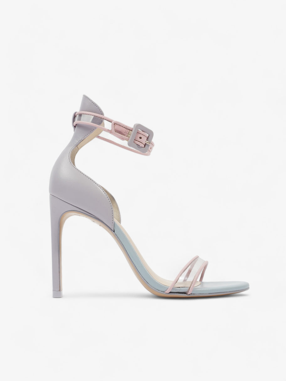 Nicole Sandal 90 Lavender / Baby Blue Leather EU 36.5 UK 3.5 Image 1