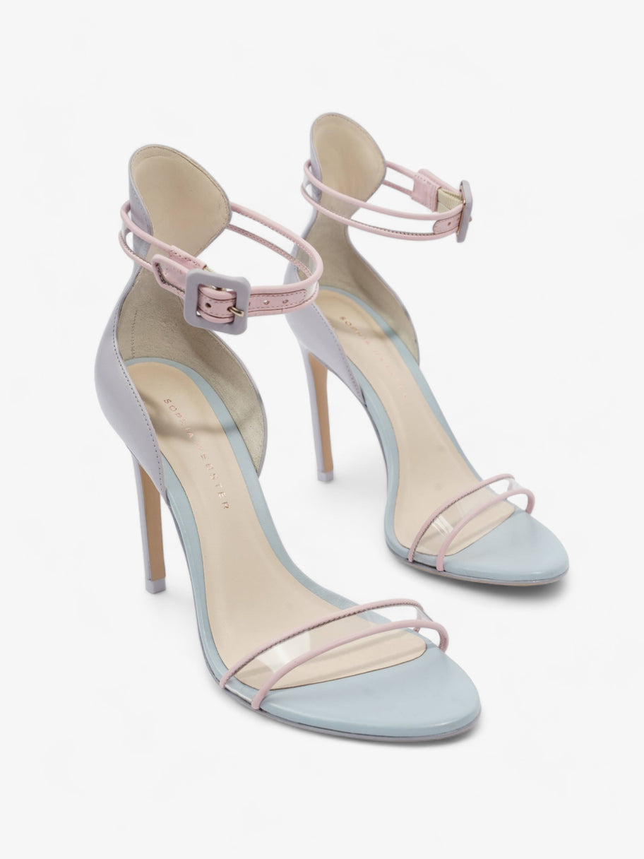 Nicole Sandal 90 Lavender / Baby Blue Leather EU 36.5 UK 3.5 Image 2