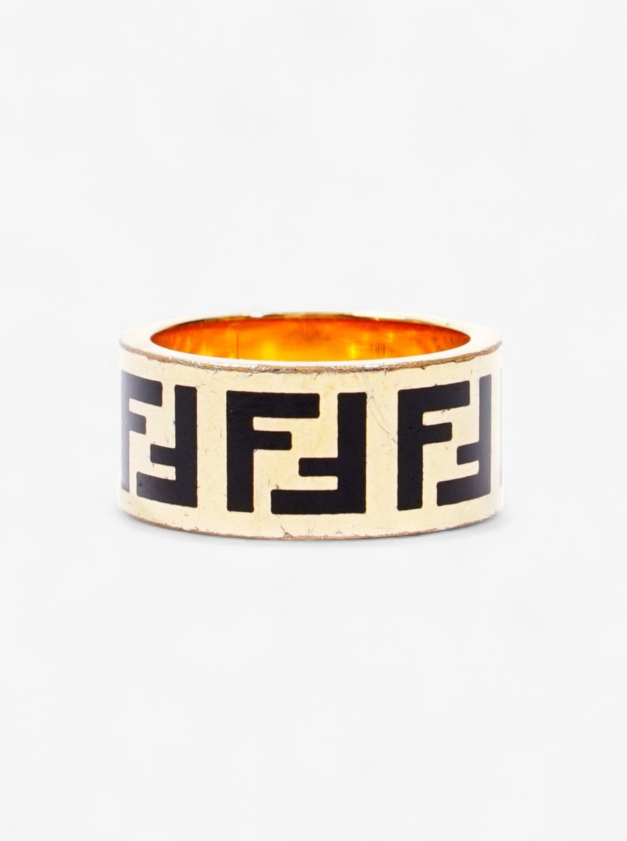 Forever Fendi Ring Gold / Black Brass L (58mm) Image 1