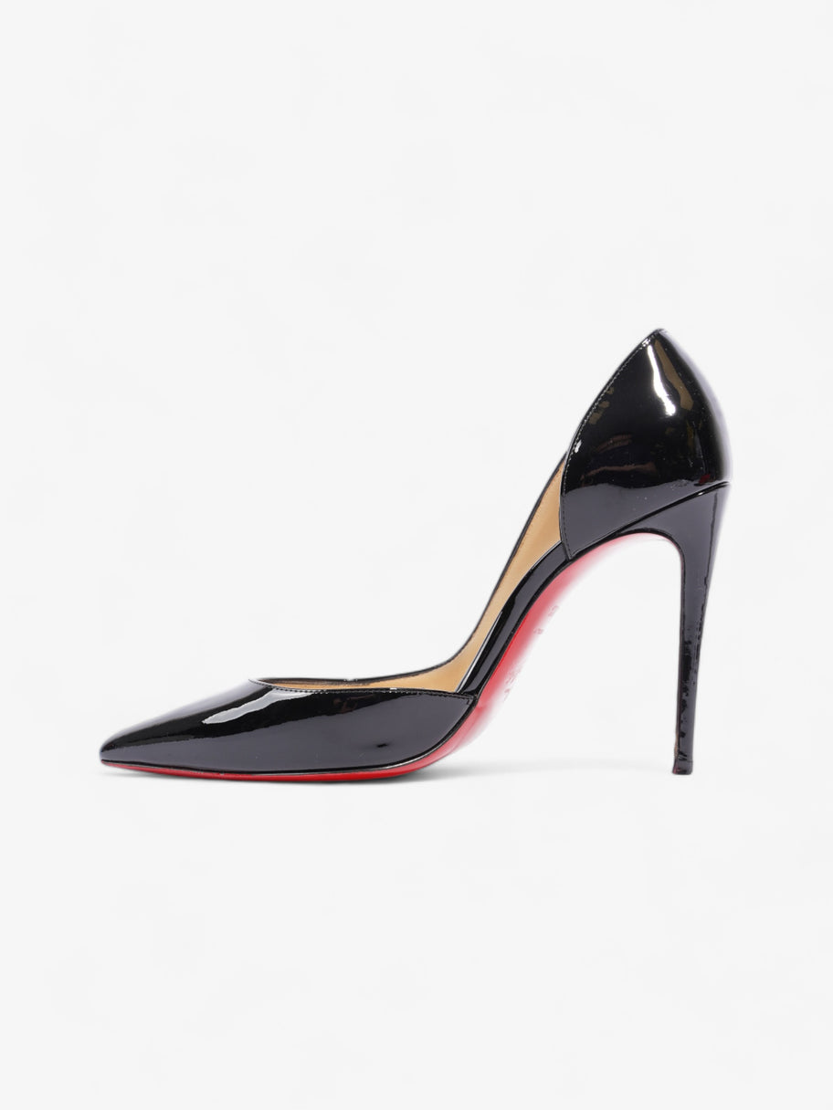 Christian Louboutin Iriza 100mm Black Patent Leather EU 38.5 UK 5.5 Image 3